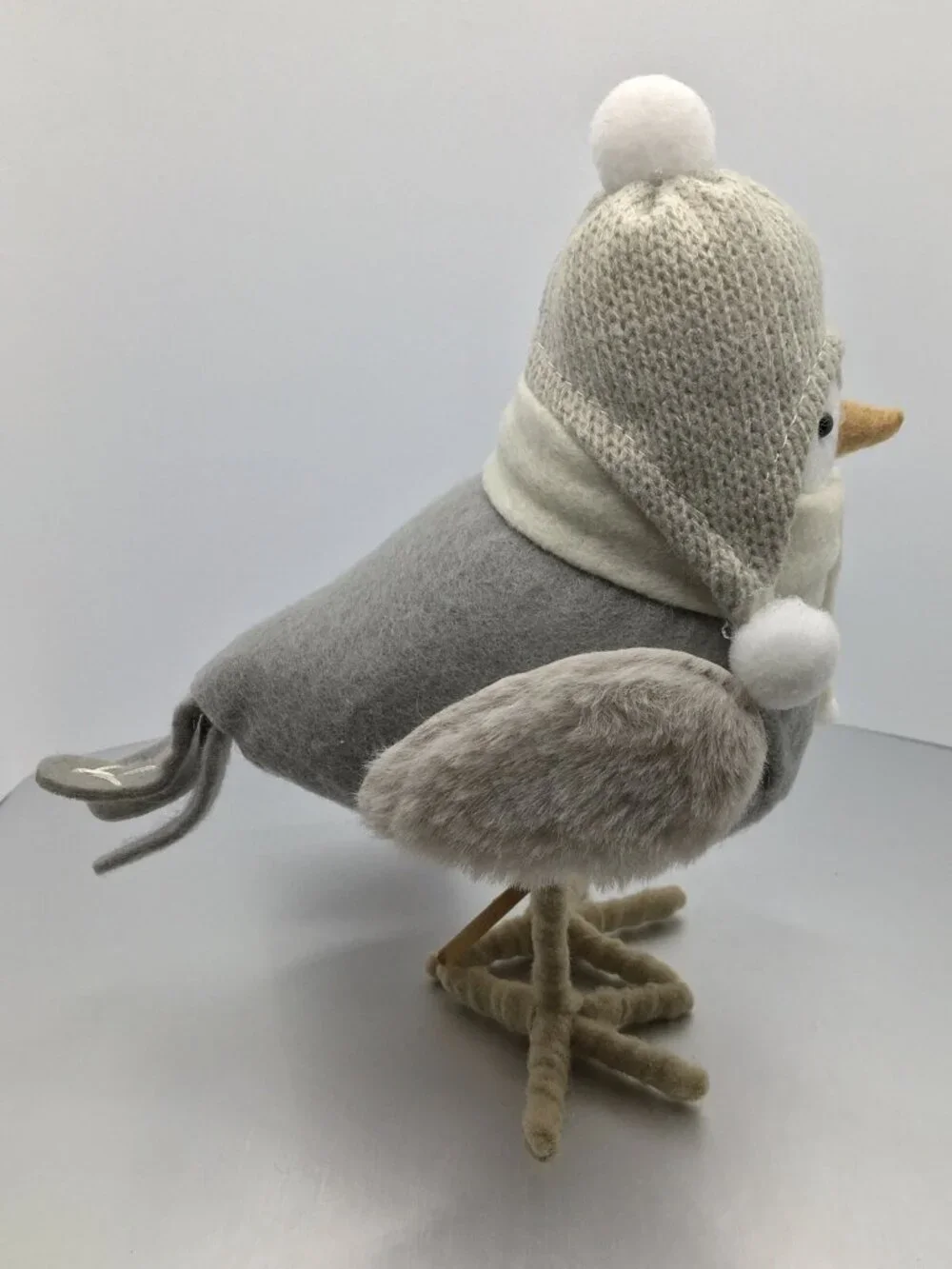 Target Christmas Wondershop Featherly Friends Fabric Winter Hat Bird “Loop” 2022